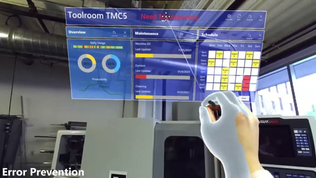AR-assisted Smart Factory Management