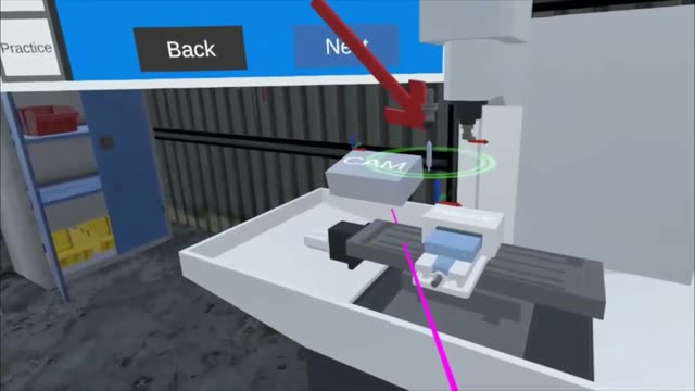 Error Management-based VR Training for CNC Milling Set-up